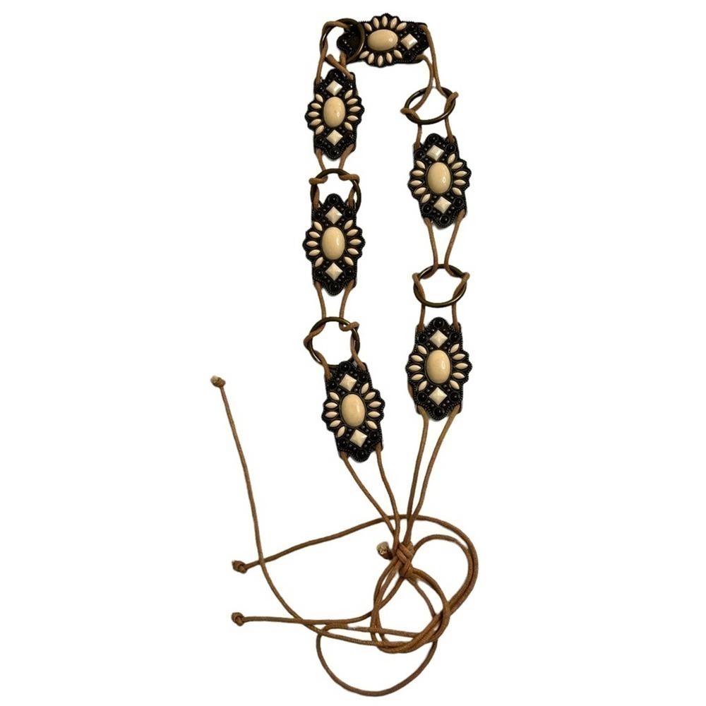 Metal, Beaded BoHo Belt
